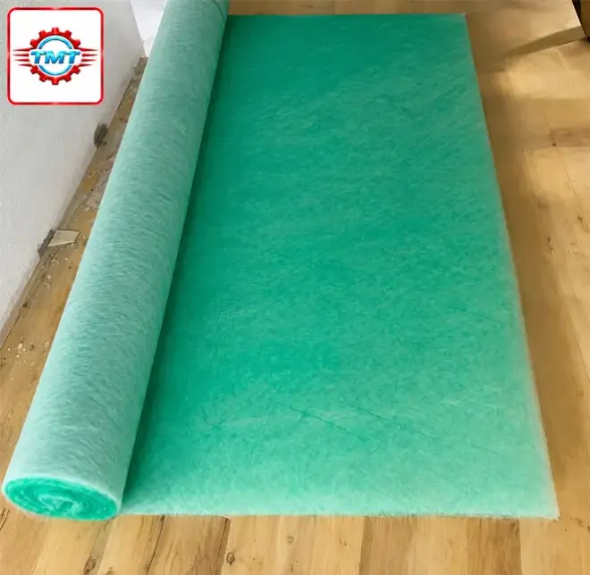 Bộ Lọc Trần, Lọc Sàn Phòng Sơn Gồm Những Loại Nào? Phân Loại 2 Bông lọc sàn sợi thủy tinh PA-50