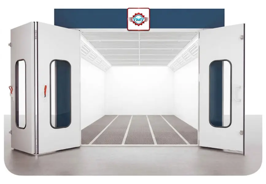 Các Loại Phòng Sơn Ô Tô Phổ Biến & Kinh Nghiệm Chọn Mua Chuẩn Xưởng Dịch Vụ 1 Phòng sơn sấy bằng đầu đốt dầu Diesel