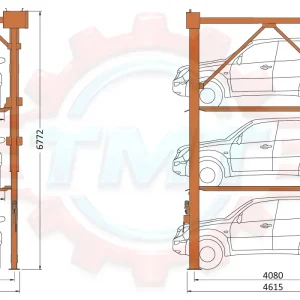 Cầu Nâng Đỗ Xe Cao Tầng Hydro-Park 3130|TMTC 6 Cầu Nâng Đỗ Xe Cao Tầng Hydro-Park 3130
