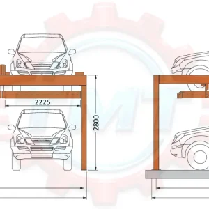 Cầu Nâng Đỗ Xe Liền Kề Hydro-Park 4127