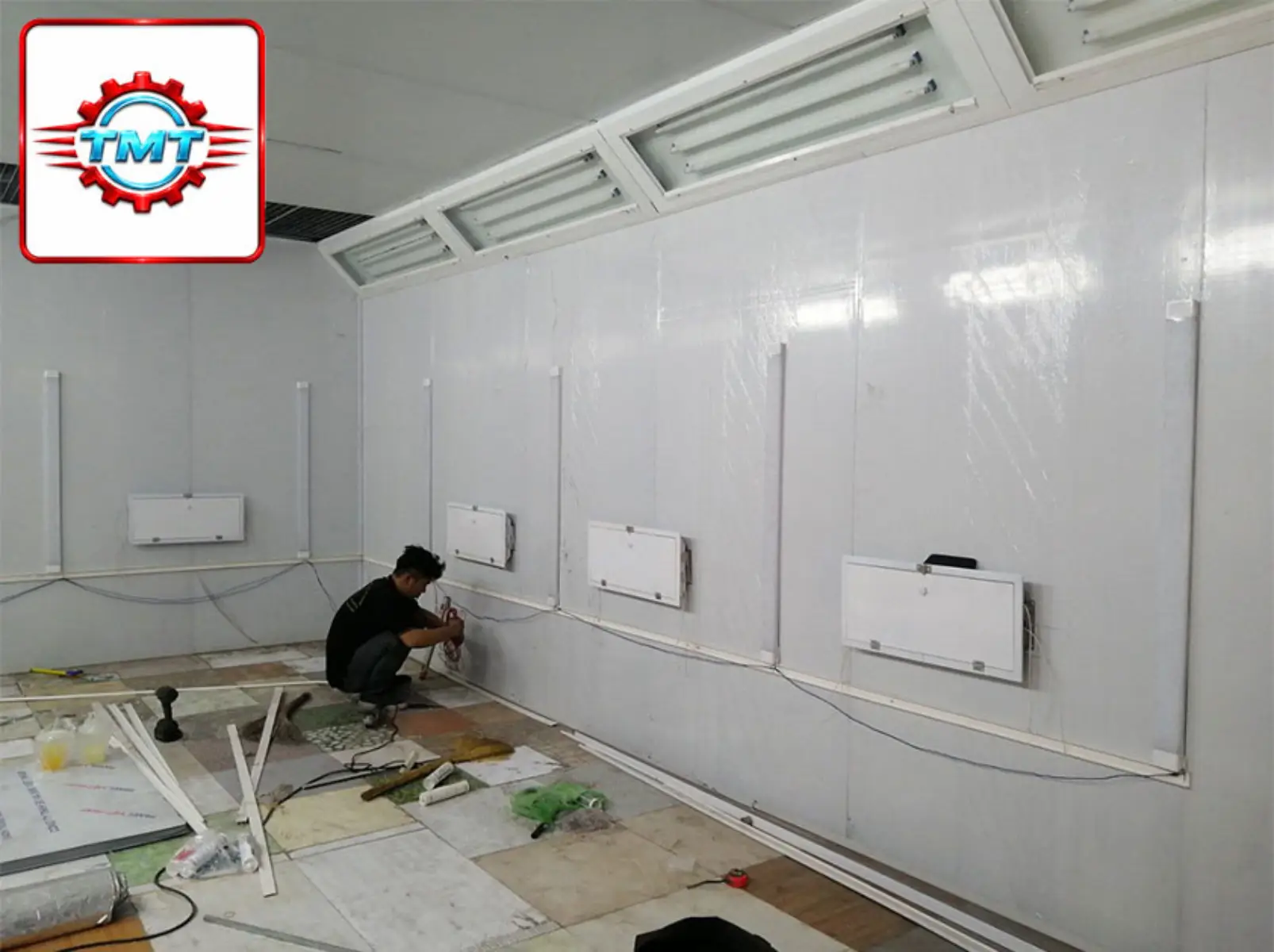 Chi Phí Mở Phòng Sơn Ô Tô Cần Bao Nhiêu Vốn? Tính Toán Chi Tiết 4 Quy trình 5 bước triển khai lắp đặt phòng sơn chuẩn kỹ thuật