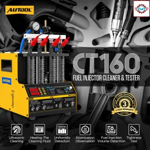 Máy Kiểm Tra Làm Sạch Kim Phun AUTOOL CT160|TMTC 5 Máy kiểm tra làm sạch kim phun AUTOOL CT160