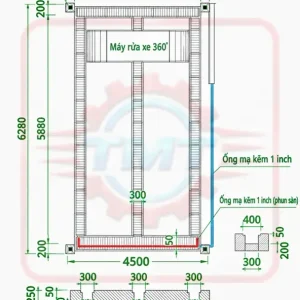 Máy Rửa Xe Không Chạm 360 Độ TMTC CW-300 STANDARD|TMTC 8 Máy Rửa Xe Không Chạm 360 Độ TMTC CW-900 PREMIUM
