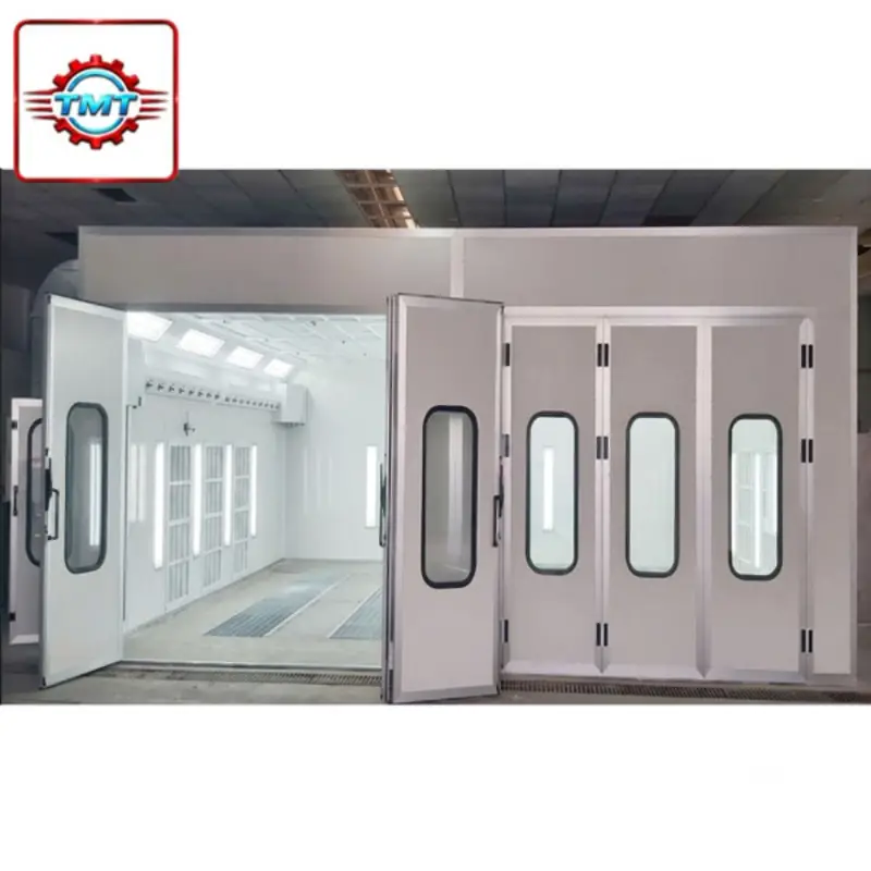 Nên Chọn Phòng Sơn Sấy Hồng Ngoại Hay Đầu Đốt Dầu Diesel Cho Gara Ô Tô? 3 Phòng sơn sấy gốc dầu của Thiết Bị TMTC
