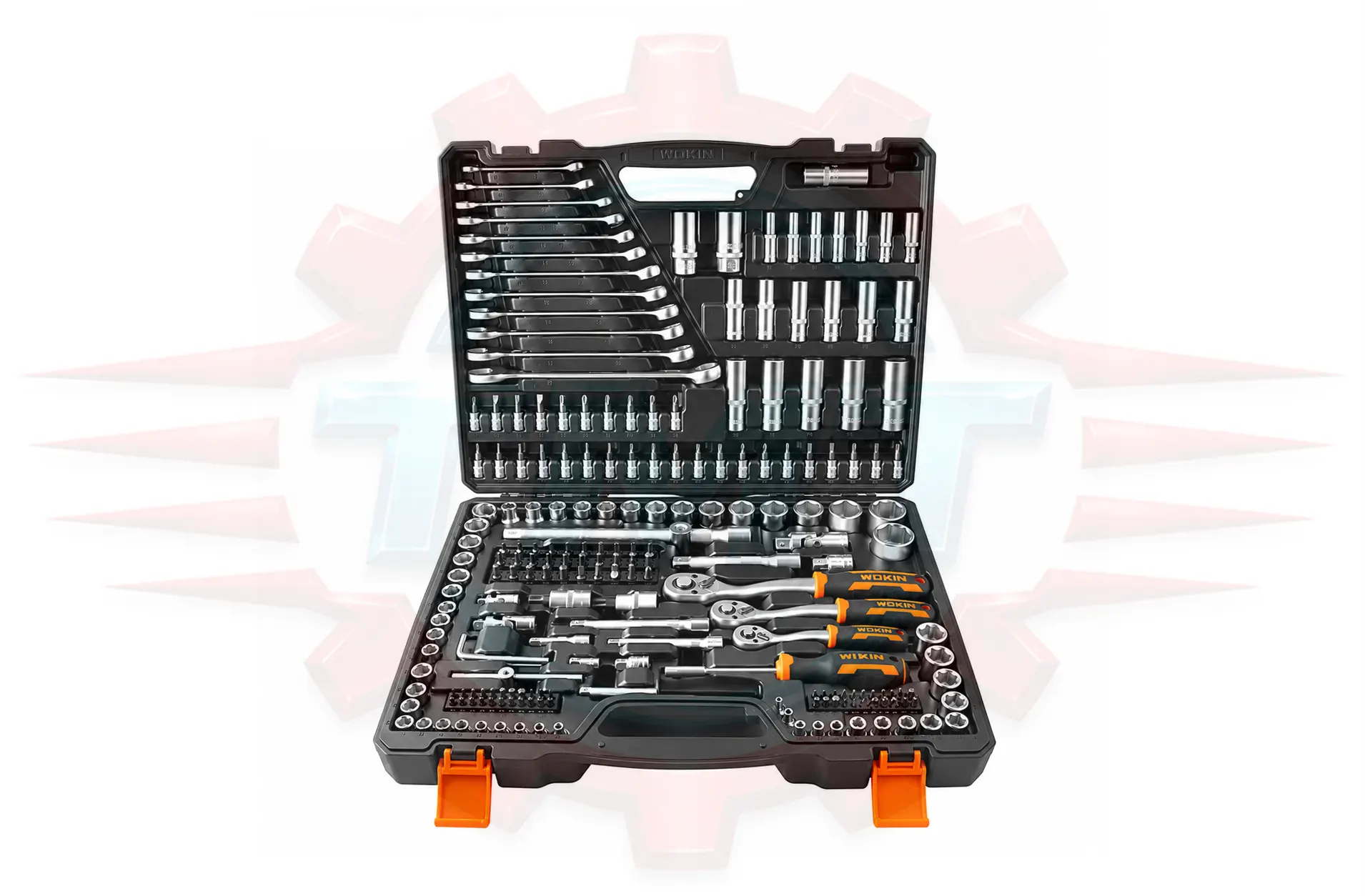 Bộ Tuýp 215 Chi Tiết WOKIN 155815|TMTC 6 Bộ tuýp 215 chi tiết WOKIN 155815