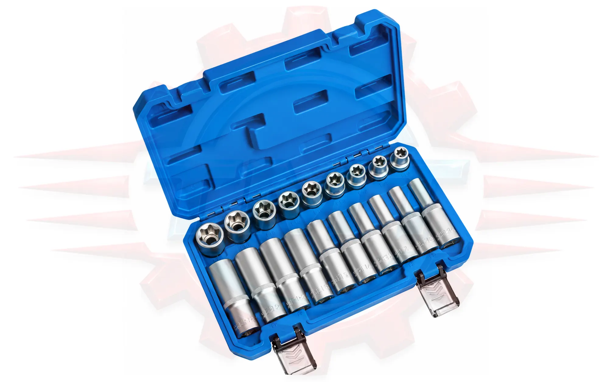 Bộ Tuýp Vặn Bu Lông 19 Chi Tiết|TMTC 4 Bộ tuýp vặn bu lông 19 chi tiết