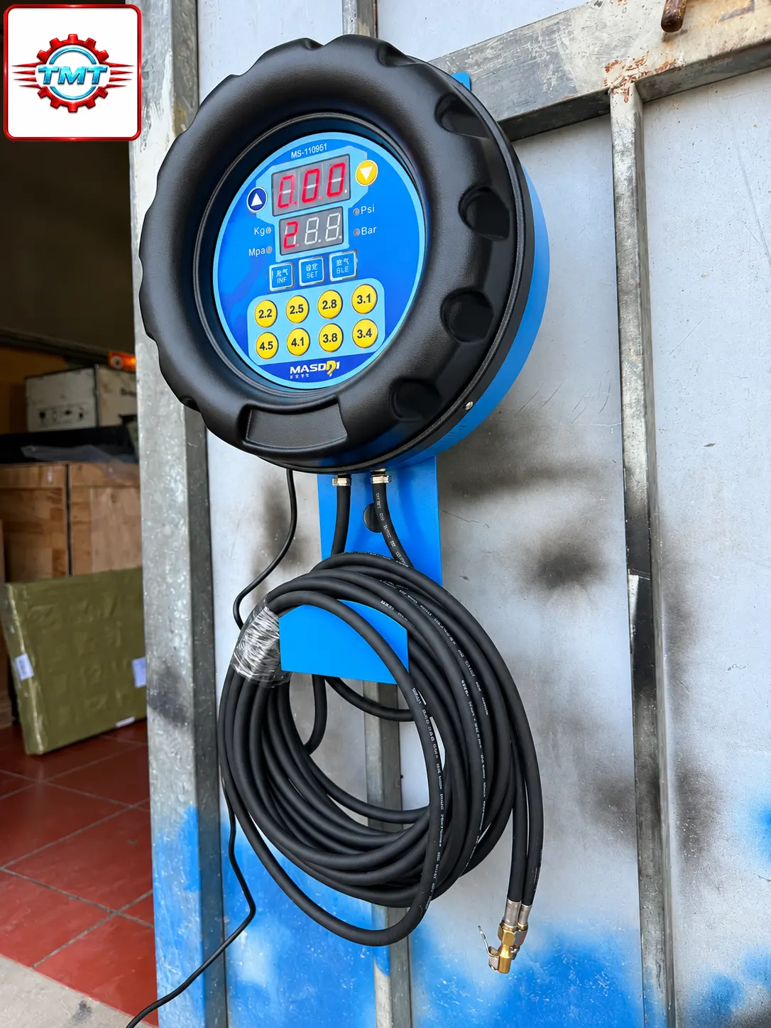 Đồng Hồ Bơm Lốp Treo Tường|TMTC 8 Đồng hồ bơm lốp treo tường