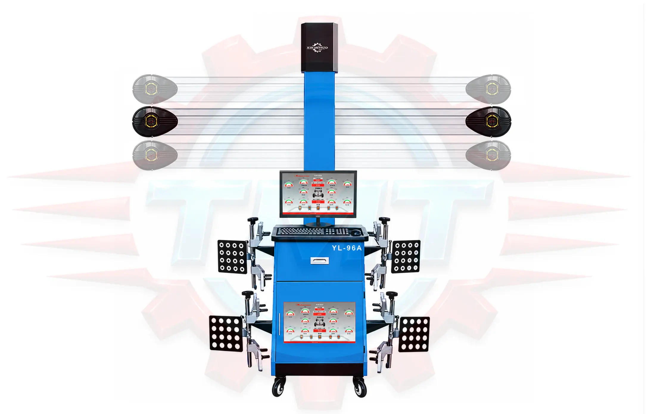 Máy Cân Chỉnh Góc Lái YL-96A|TMTC 6 Máy cân chỉnh góc lái YL-96A
