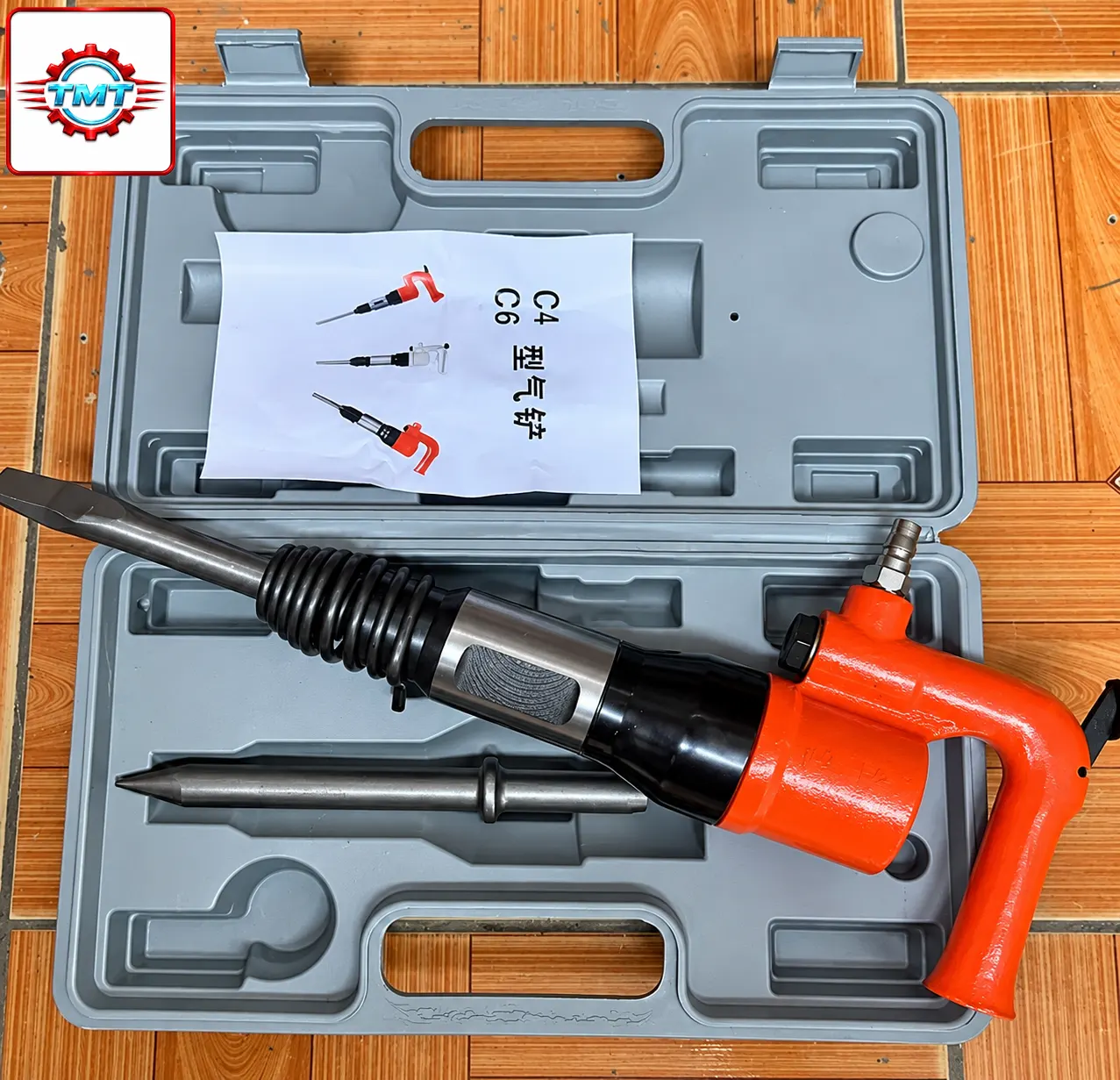 Súng Đục Khí Nén Cầm Tay C4|TMTC 9 Súng đục khí nén cầm tay C4
